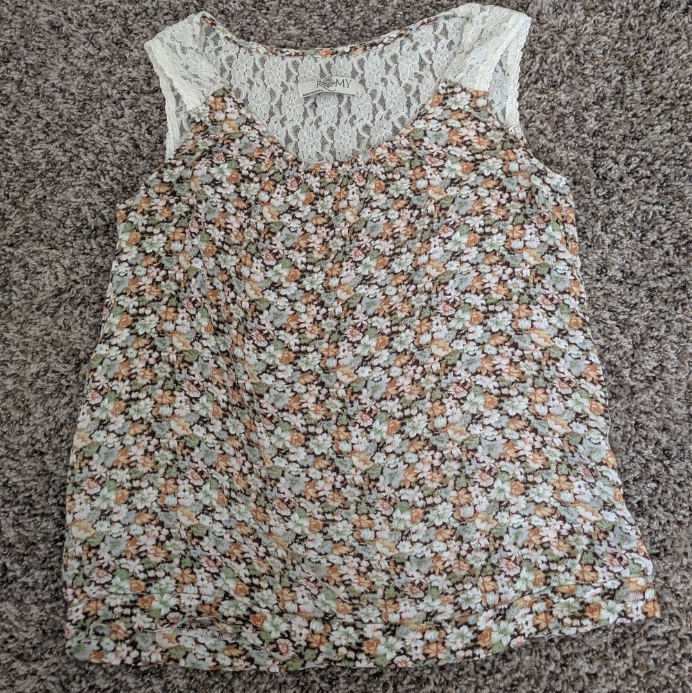 Floral blouse